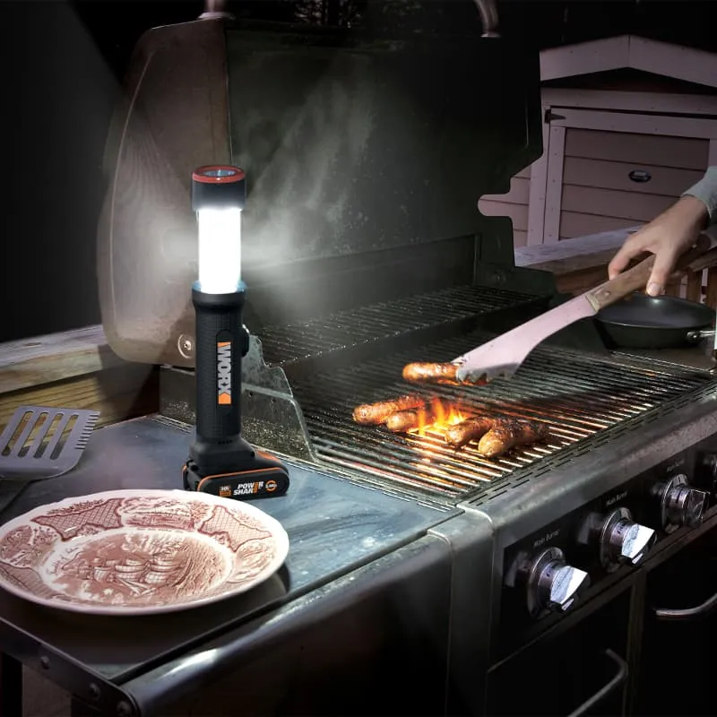 Фонарь-лампа WORX WX027 20V 510лм аккумуляторный — детальное фото