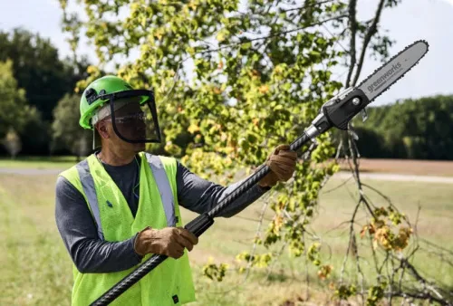 Высоторез-сучкорез телескопический Greenworks PS102T 82V 1402407 (25 см) бесщеточный аккумуляторный — детальное фото