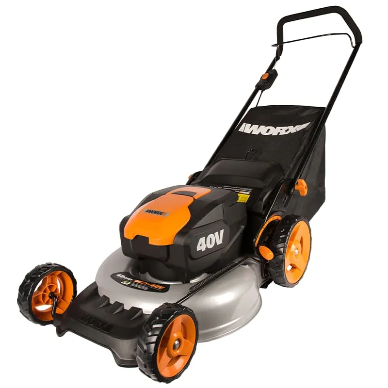 Газонокосилка WORX WG751E 40V 48см аккумуляторная — фото товара