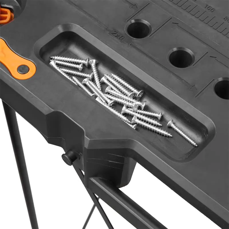 Рабочий стол складной верстак WORX WX066 Sidekick — детальное фото