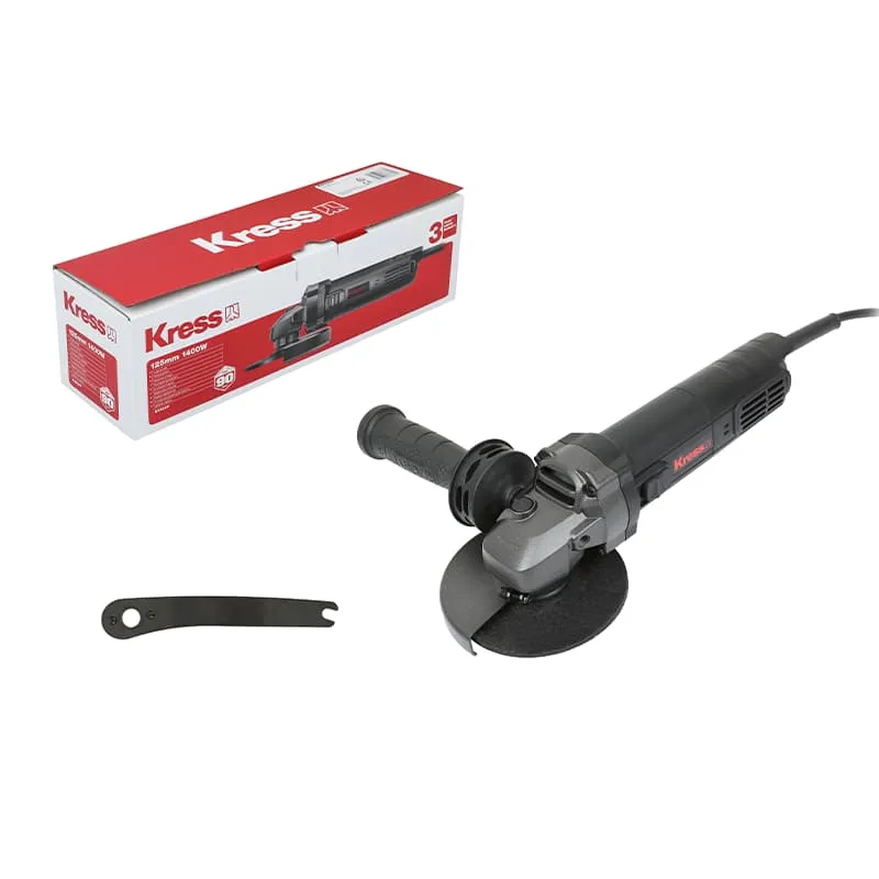 Угловая шлифмашина (болгарка) KRESS KUS20P 1400Вт 125 мм электрическая — детальное фото