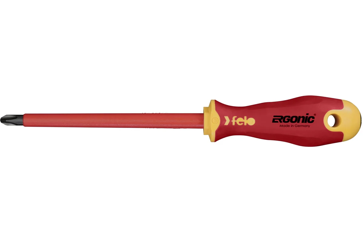 Диэлектрическая крестовая отвертка Felo Ergonic PH 3X 150 41430490 — детальное фото