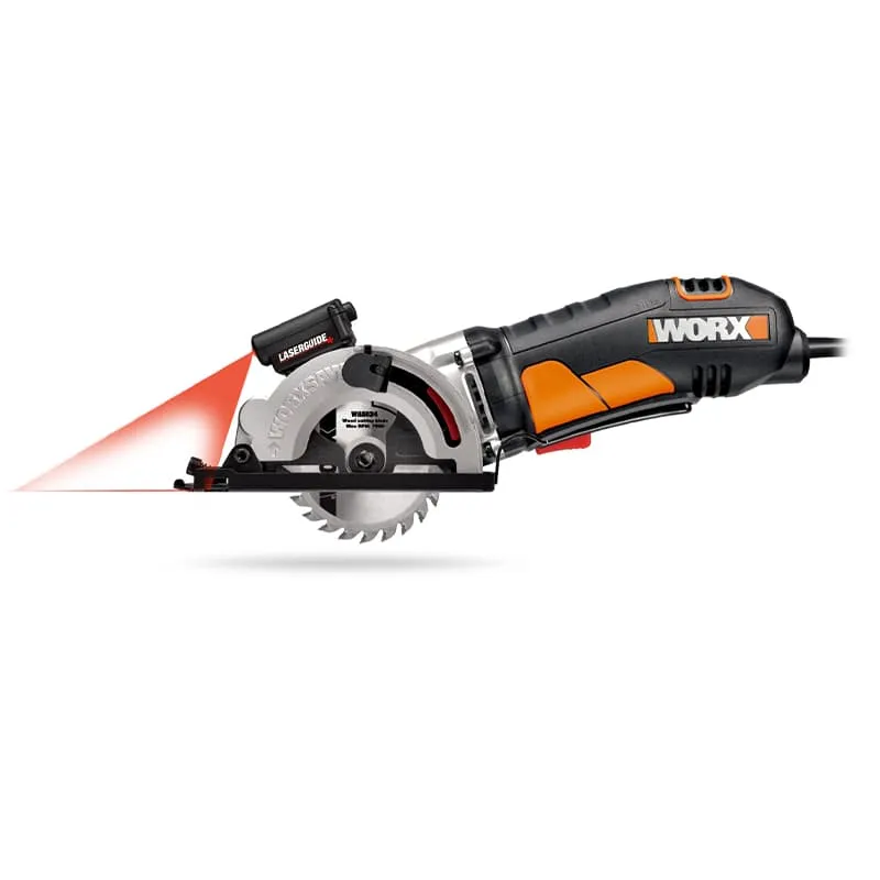 Дисковая пила WORX WX426 220V WORXSaw 400Вт 85мм электрическая — детальное фото