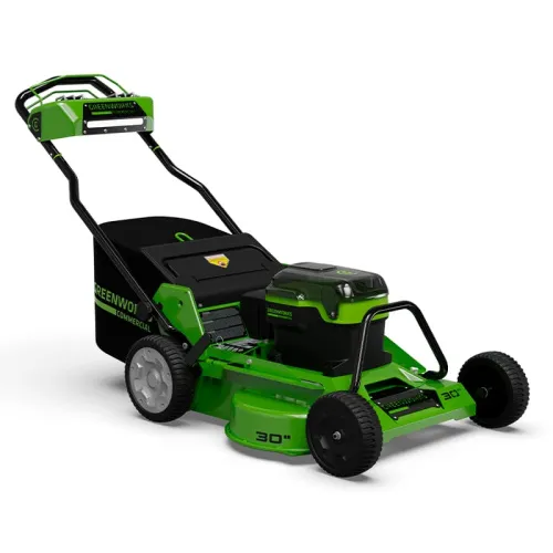 Газонокосилка самоходная Greenworks 82LM30S 82V 2519207 (76 см) бесщеточная аккумуляторная — детальное фото