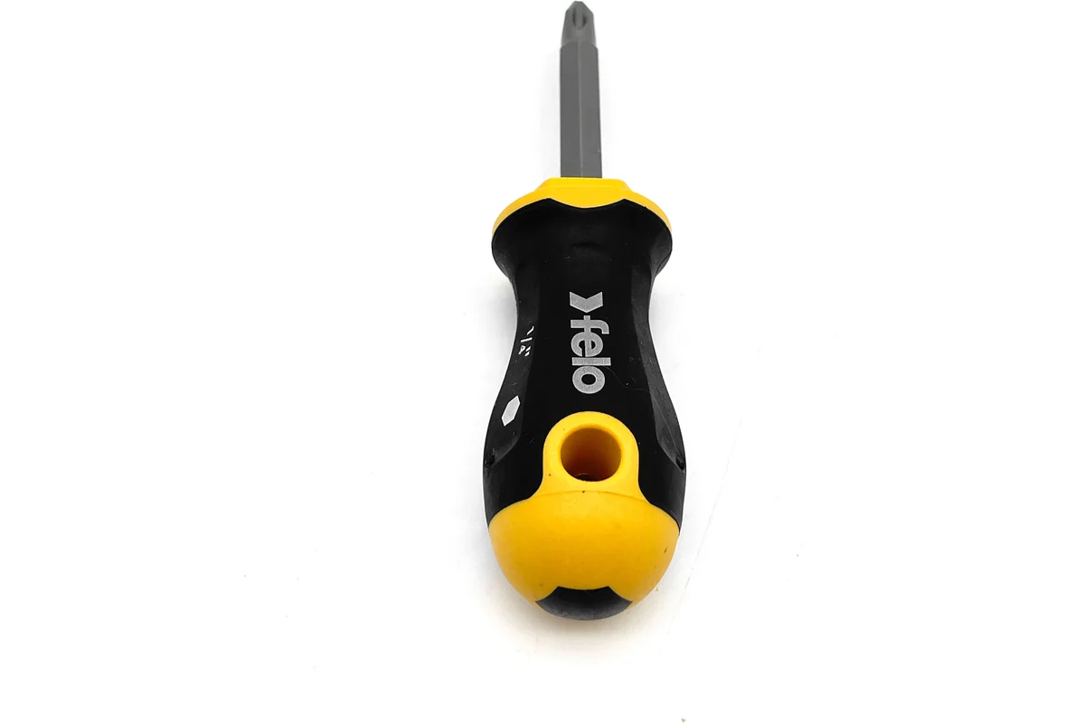 Отвертка Felo Ergonic Stubby с двухсторонней битой SL5.5хPH2, 60 мм 46926010 — детальное фото