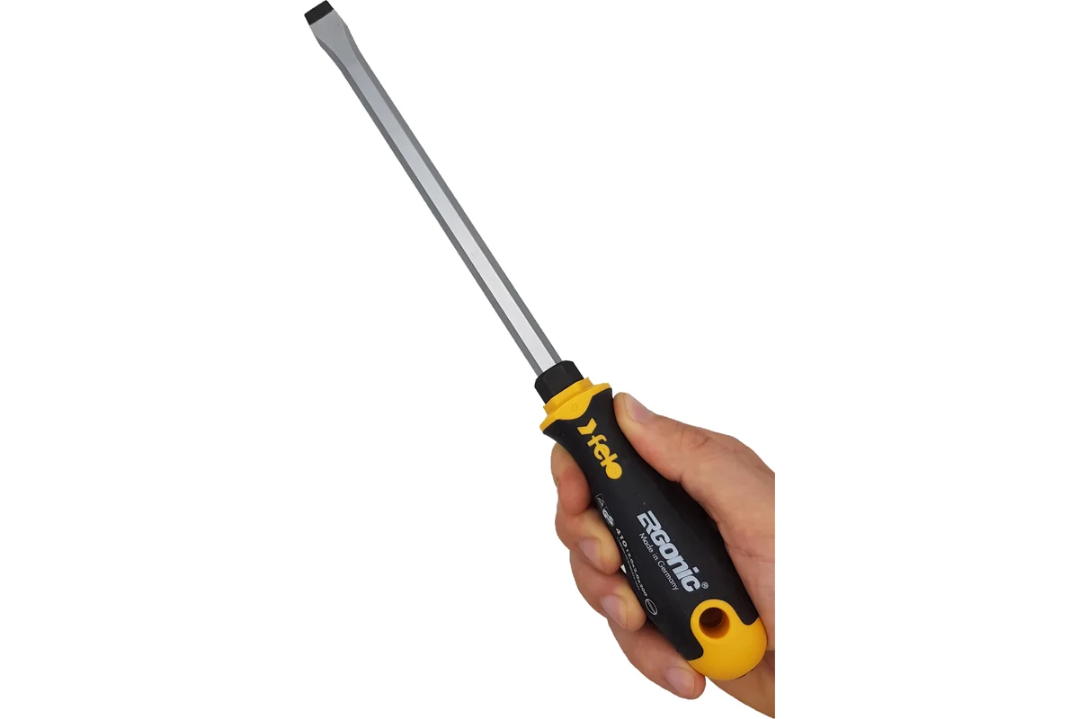 Отвертка Felo шлицевая Ergonic SL 12,0 41012740 — детальное фото