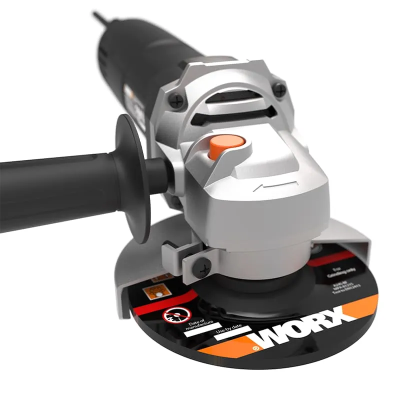 Угловая шлифмашина (болгарка) WORX WX717 220V 750Вт 115мм электрическая — детальное фото