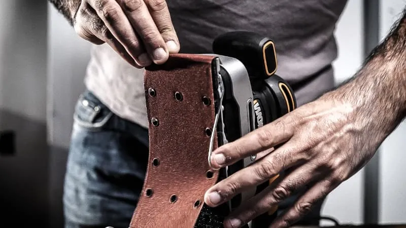 Виброшлифмашина WORX WX642.1 220V 270Вт электрическая — детальное фото