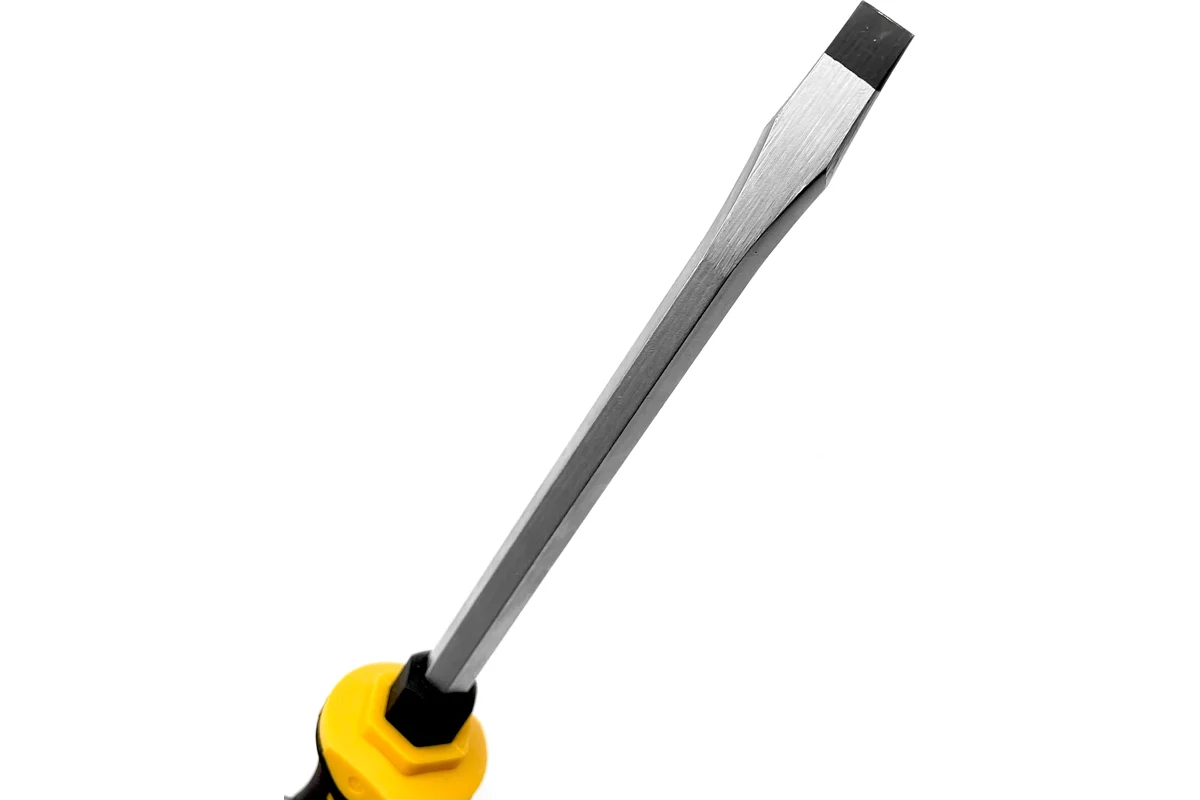 Плоская шлицевая ударная отвертка Felo Ergonic 8,0x1,2x150 45008040 — детальное фото