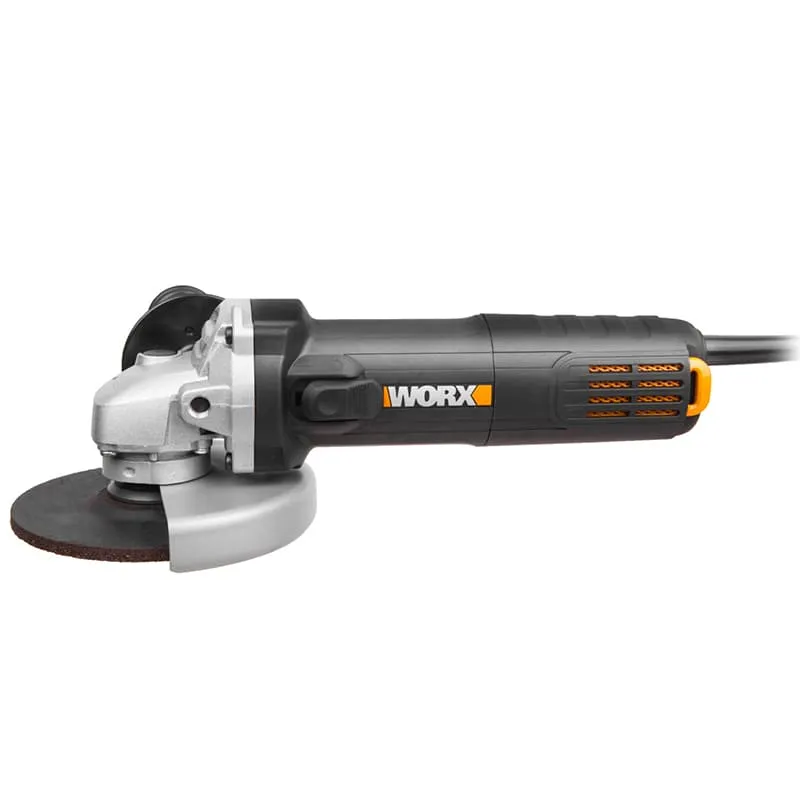 Угловая шлифмашина (болгарка) WORX WX713 220V 800Вт 125мм электрическая — детальное фото