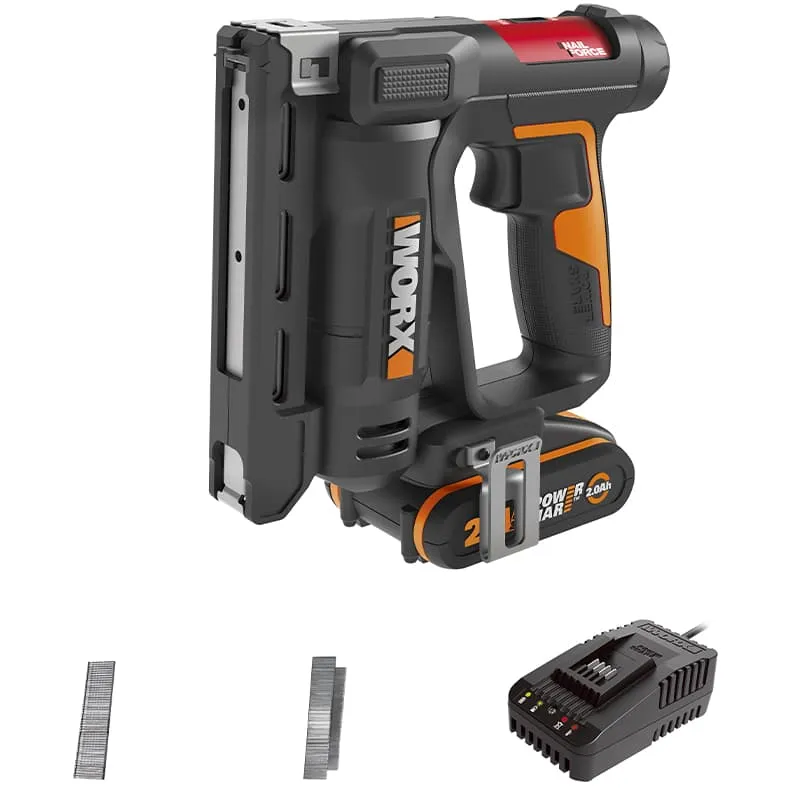 Степлер WORX WX843 20V аккумуляторный — детальное фото