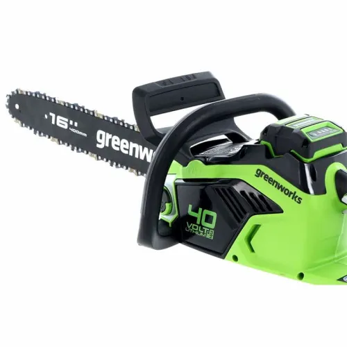 Цепная пила Greenworks GD40CS18 40V 2005807 (40 см) бесщеточная аккумуляторная — детальное фото