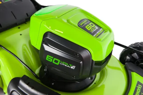 Газонокосилка Greenworks GD60LM46HP 60V 2502807 (46 см) бесщеточная аккумуляторная — детальное фото