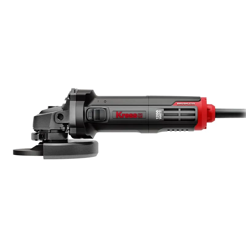 Угловая шлифмашина (болгарка) KRESS KUS26 1200Вт 125мм электрическая бесщеточная — детальное фото
