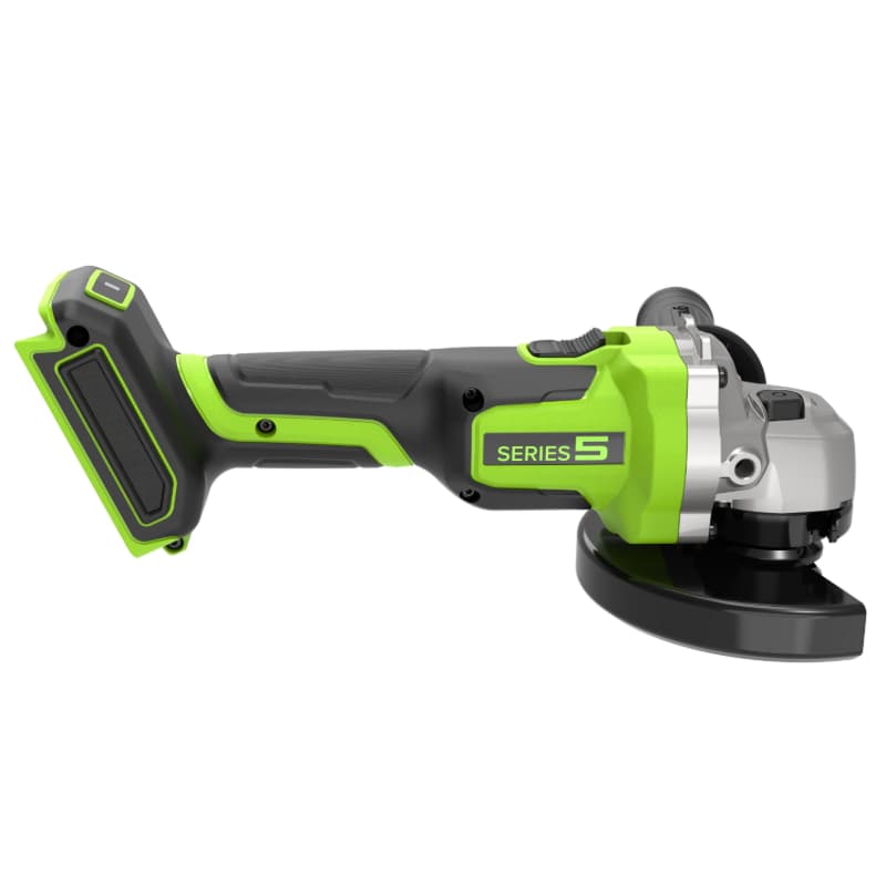 Угловая шлифовальная машина  Greenworks AG5900 24V 3201007 (125 мм) аккумуляторная — детальное фото