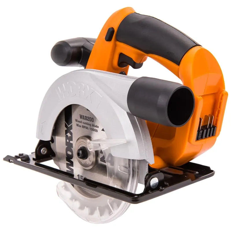 Дисковая пила WORX WX529 20V 150мм аккумуляторная — детальное фото