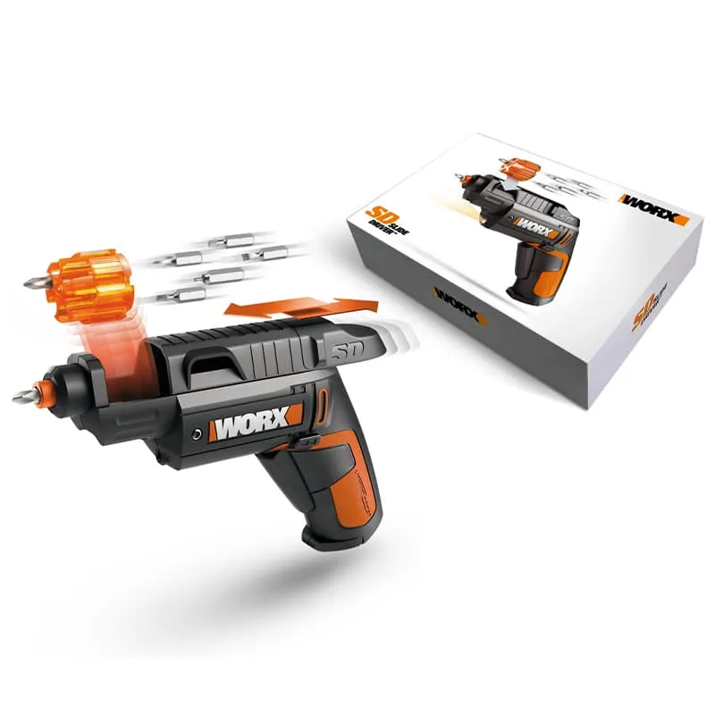 Отвертка WORX WX254 4V SD Slide Driver аккумуляторная — детальное фото