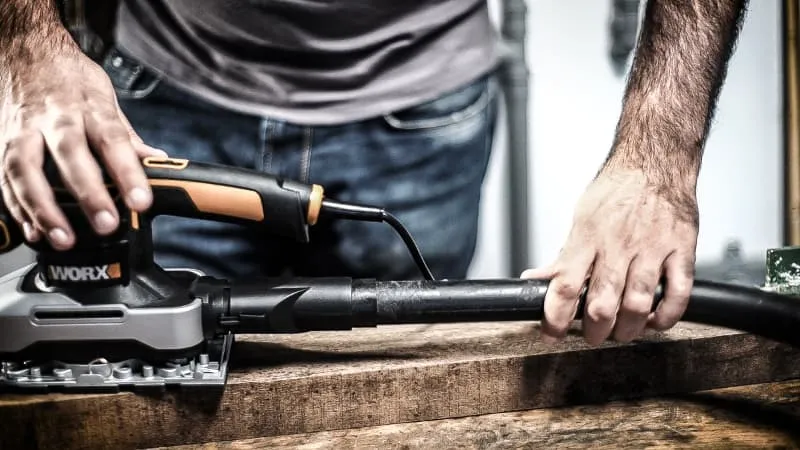 Виброшлифмашина WORX WX642.1 220V 270Вт электрическая — детальное фото