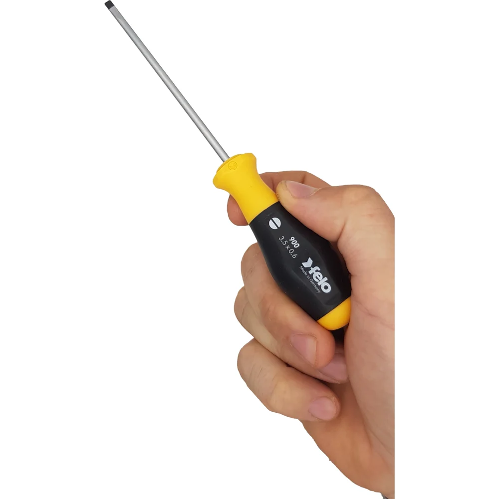 Шлицевая отвертка Felo SL3,5x0,6x100 90035310 — детальное фото