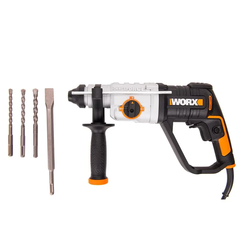 Перфоратор WORX WX339 220V 800Вт 2,5Дж электрический — детальное фото