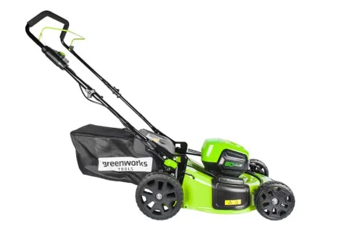 Газонокосилка Greenworks GD60LM46HP 60V 2502807 (46 см) бесщеточная аккумуляторная — детальное фото
