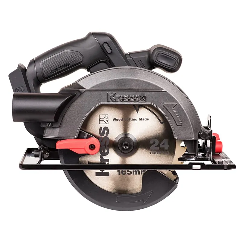 Дисковая (циркулярная) пила KRESS KU520 20V 165мм аккумуляторная — детальное фото