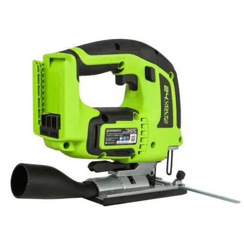 Лобзик Greenworks GD24JS 24V 3601407 (3000 ход/мин) бесщеточный аккумуляторный — детальное фото