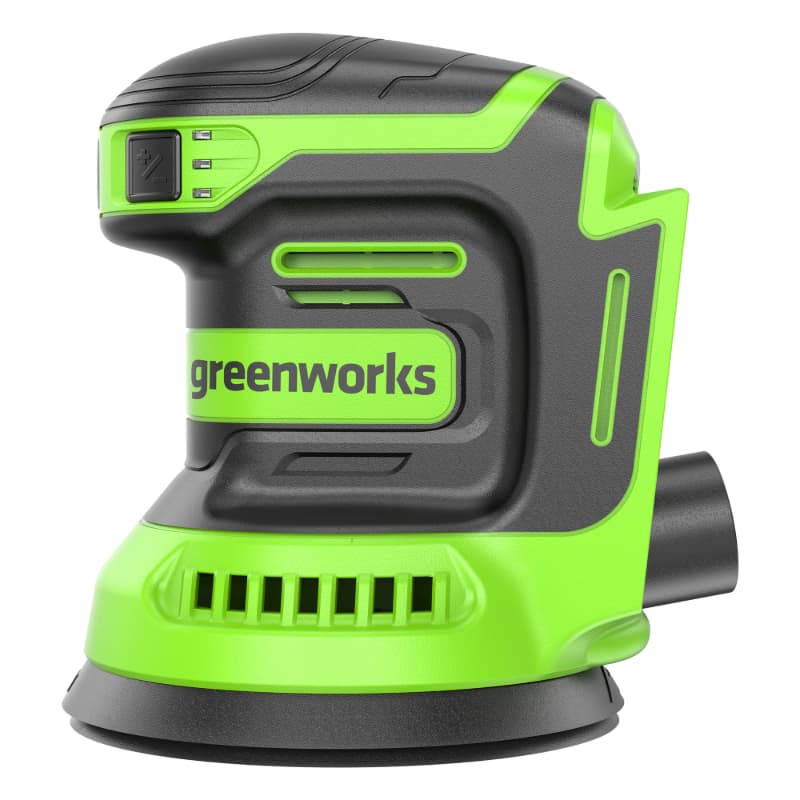 Эксцентриковая шлифмашина Greenworks OS325 24V 3100907 (125 мм) аккумуляторная — детальное фото