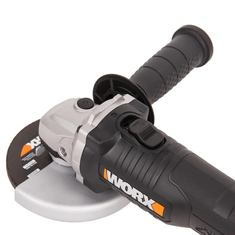 Угловая шлифмашина (болгарка) WORX WX812 20V аккумуляторная — детальное фото