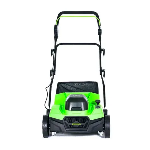 Аэратор-скарификатор Greenworks GD40SC38II 40V 2517607 бесщеточный аккумуляторный — детальное фото