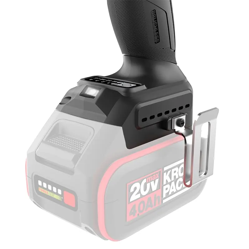 Винтоверт ударный KRESS KUB61 20V 230 Нм бесщеточный аккумуляторный — детальное фото