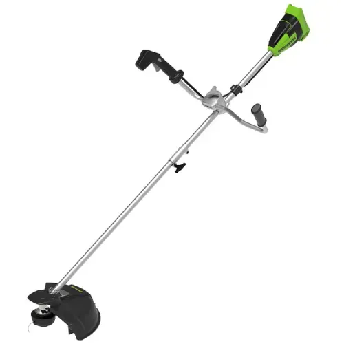 Триммер с велосипедными ручками аккумуляторный Greenworks 40 см 40V GD40BCB 2105707, бесщёточный, без АКБ и ЗУ